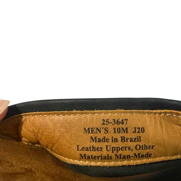 Johnston & Murphy Men’s Leather Sandals Size 10M Brown Comfort Flip Flops main image 4